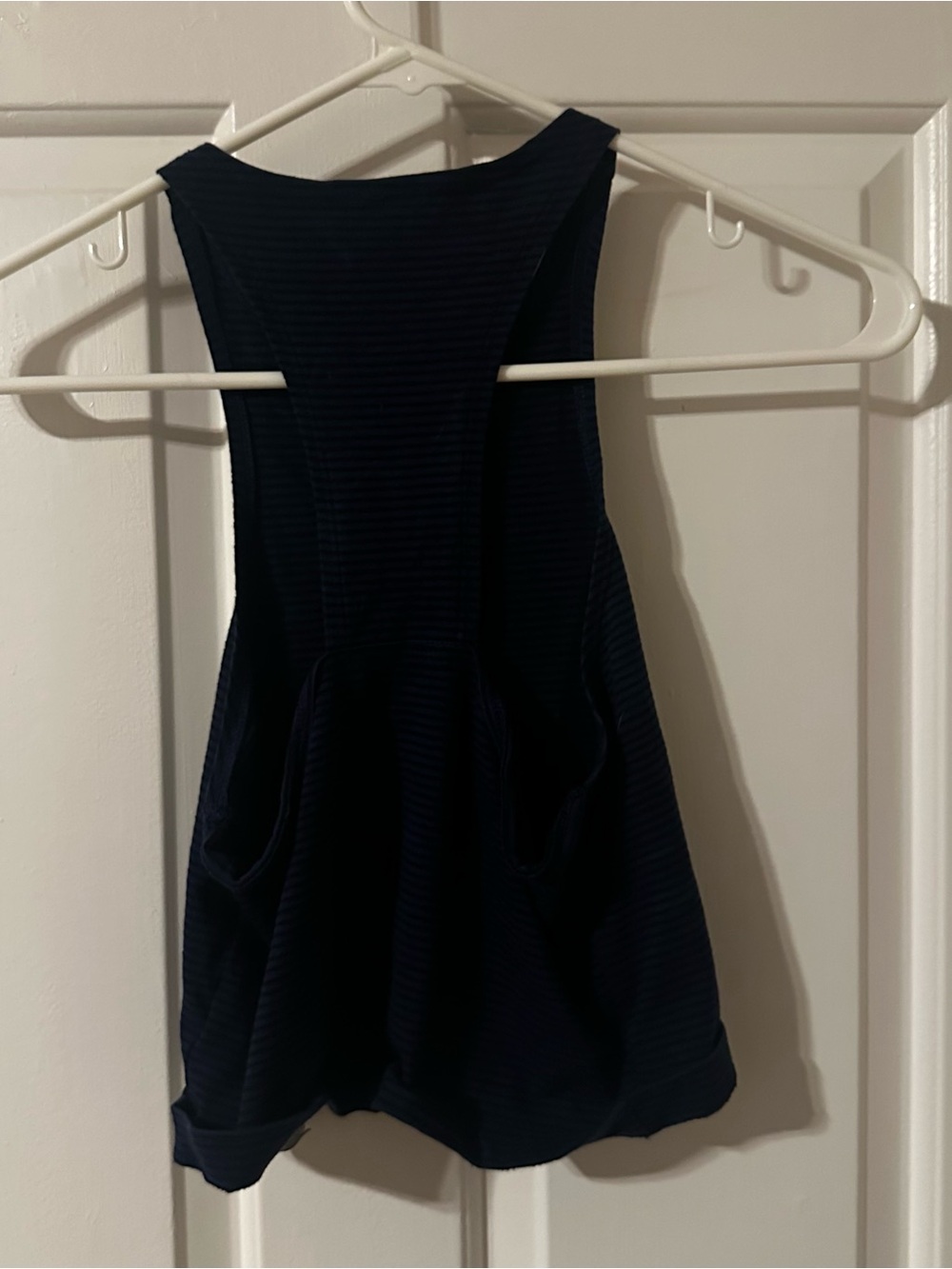 Forever 21 Navy Ribbed Racerback Tank - Picture 3 of 4